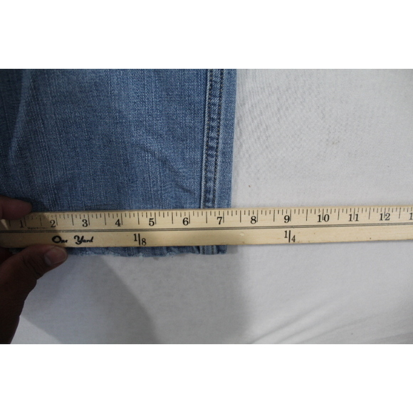 Wrangler Women Blue Jeans Boyfriedn Fit Casual Size 24X26 - Picture 5 of 9